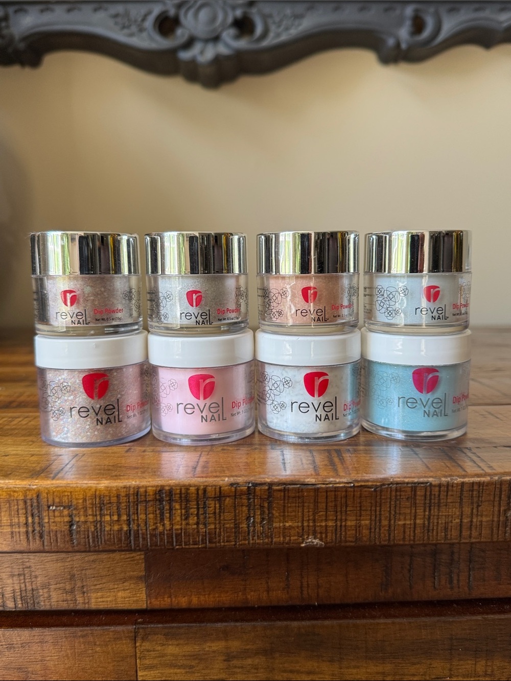 Revel Nail Dip Powder Set – Glitter Mix / like new